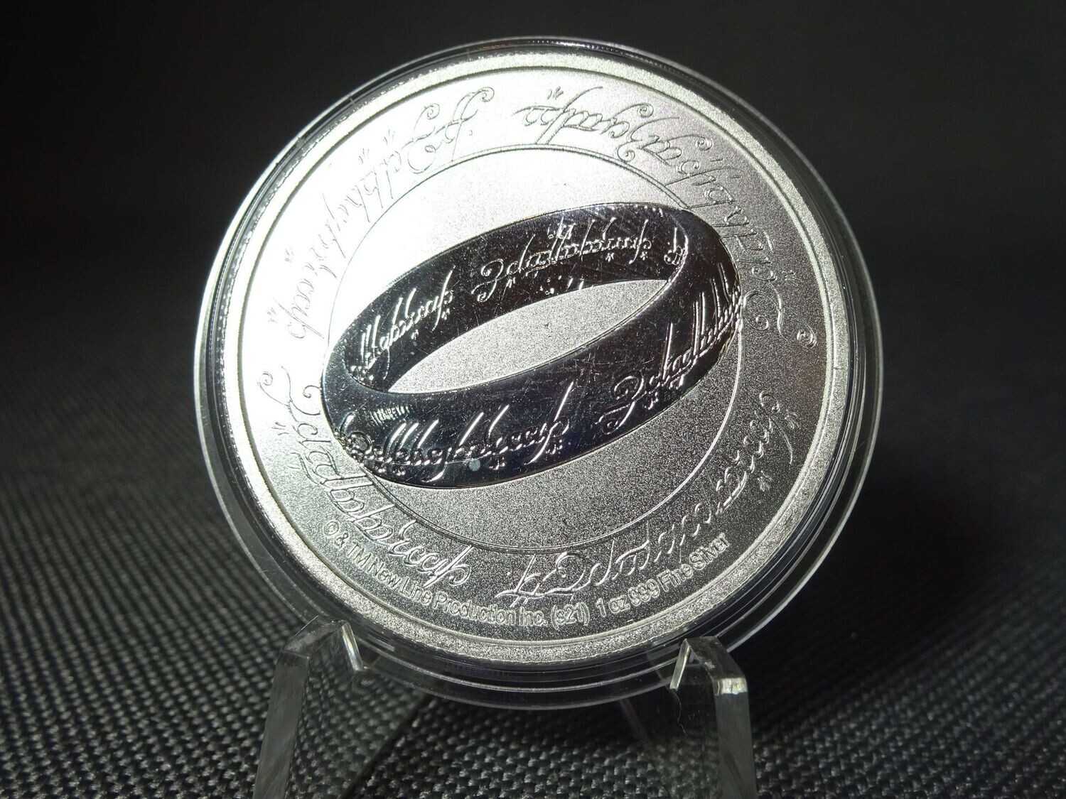 Silbermünze Niue 2021 2 Dollars Herr der Ringe Hobbit Ring 1 Oz Unze Silbermünze Niue 2021 2 Dollars Herr der Ringe Hobbit Ring 1 Oz Unze