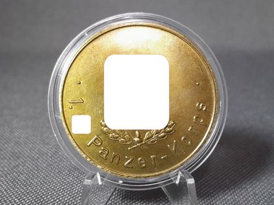 Medaille Drittes Reich 1. SS Panzer Korps Adolf Hitler Leibstandarte Erhaltung! Medaille Drittes Reich 1. SS Panzer Korps Adolf Hitler Leibstandarte Erhaltung!