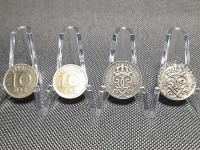 Münzen Set Schweden 1923 1924 1945 1947 1 10 Öre Sverige Münzen Set Schweden 1923 1924 1945 1947 1 10 Öre Sverige