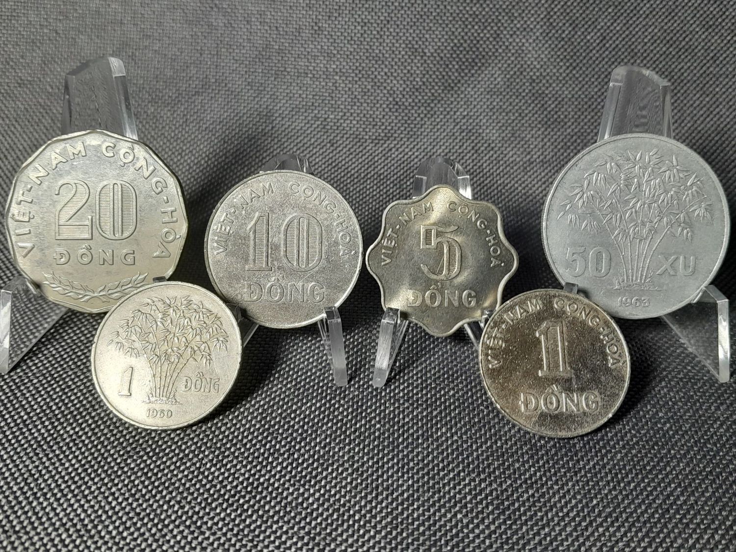 Münzen Set Vietnam 1960 1963 1964 1968 50 Sou 1 5 10 20 Dong Südvietnam Münzen Set Vietnam 1960 1963 1964 1968 50 Sou 1 5 10 20 Dong Südvietnam