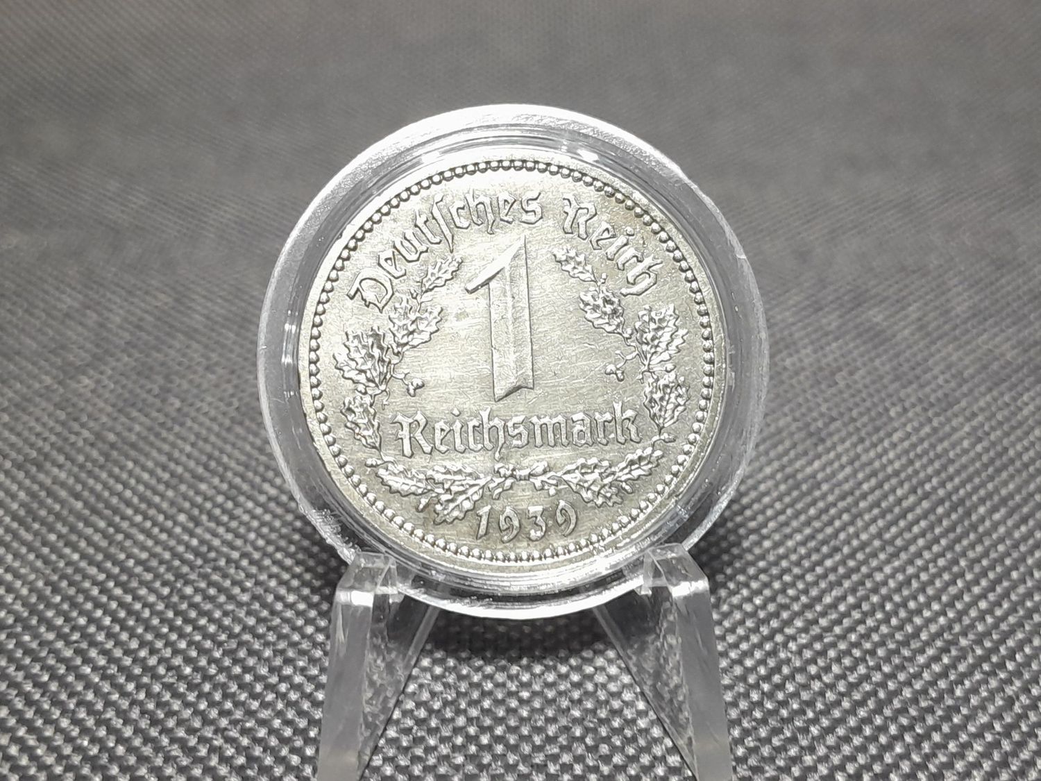 Münze Drittes Reich 1939 A 1 Reichsmark Berlin Erhaltung