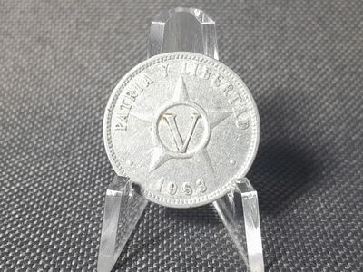 Münze Kuba 1963 5 Centavos Libertad Cuba Münze Kuba 1963 5 Centavos Libertad Cuba