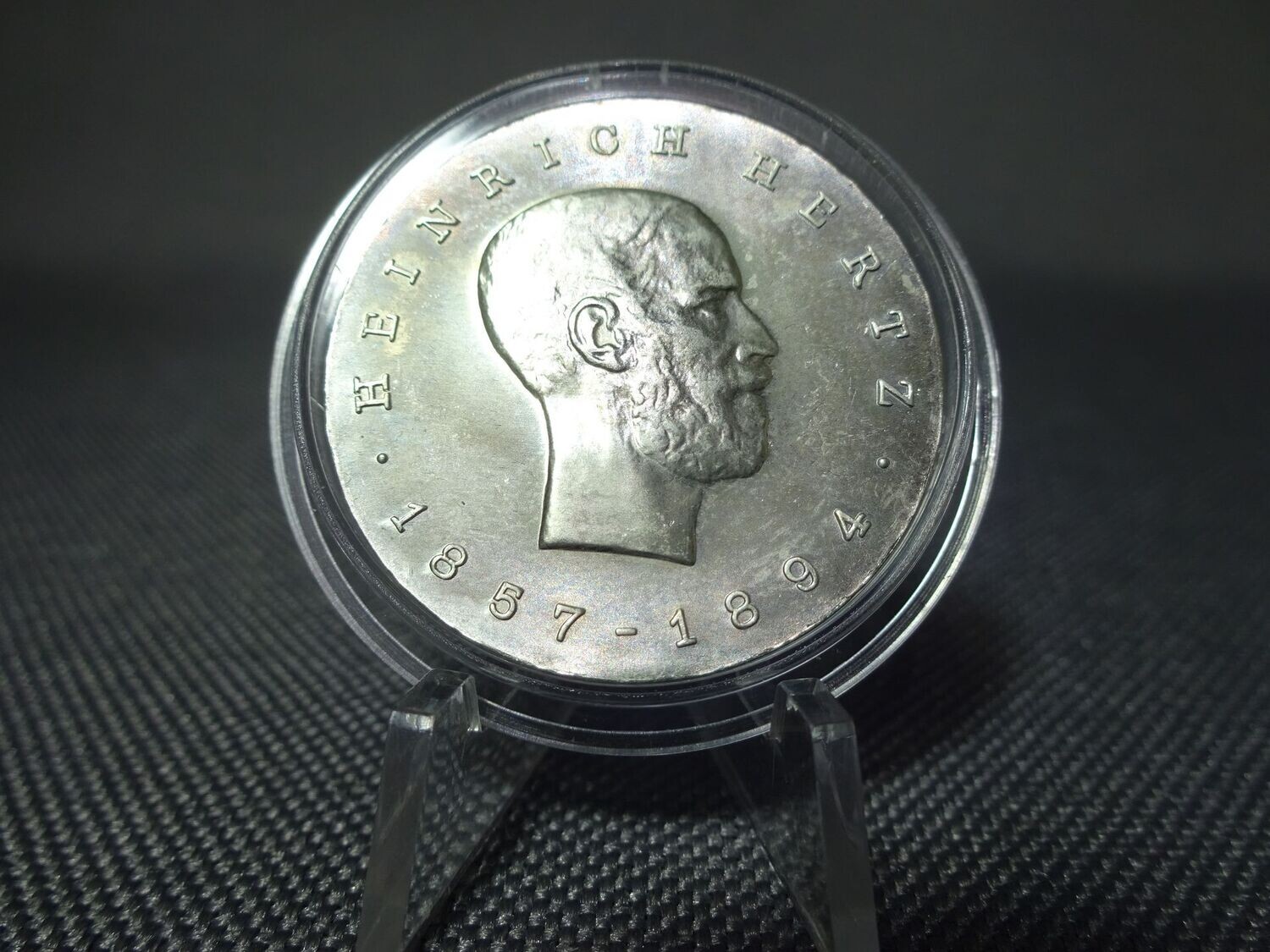 Münze DDR 1969 5 Mark Heinrich Hertz Münze DDR 1969 5 Mark Heinrich Hertz