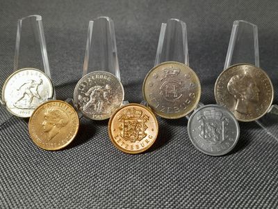 Münzen Set Luxemburg 1930 - 1962 5 25 Centimes 1 5 Francs Großherzögin Charlotte Erhaltung Münzen Set Luxemburg 1930 - 1962 5 25 Centimes 1 5 Francs Großherzögin Charlotte Erhaltung