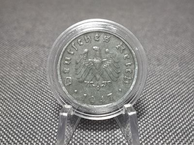 Münze Drittes Reich 1947 F 10 Reichspfennig Alliierte Besatzung Besetzung Erhaltung! (1.) Münze Drittes Reich 1947 F 10 Reichspfennig Alliierte Besatzung Besetzung Erhaltung! (1.)