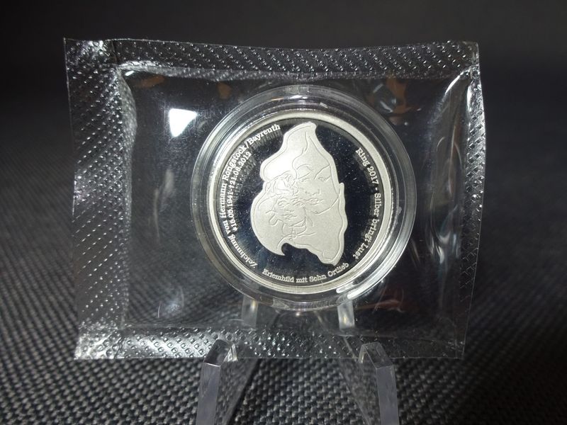 Silbermedaille Deutschland 2017 Siegfried Taler PP Proof 1/10 Oz Unze Silbermedaille Deutschland 2017 Siegfried Taler PP Proof 1/10 Oz Unze