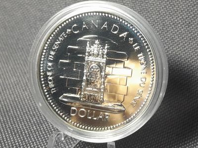 Silbermünze Kanada 1977 1 Dollar 25 Jahre Queen Elizabeth II.