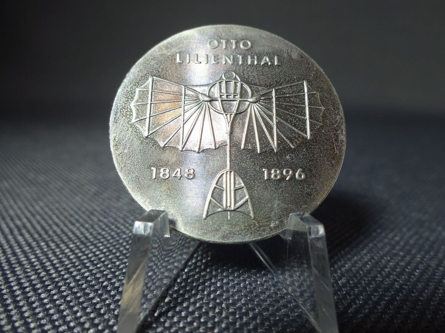 Münze DDR 1973 5 Mark Otto Lilienthal Münze DDR 1973 5 Mark Otto Lilienthal