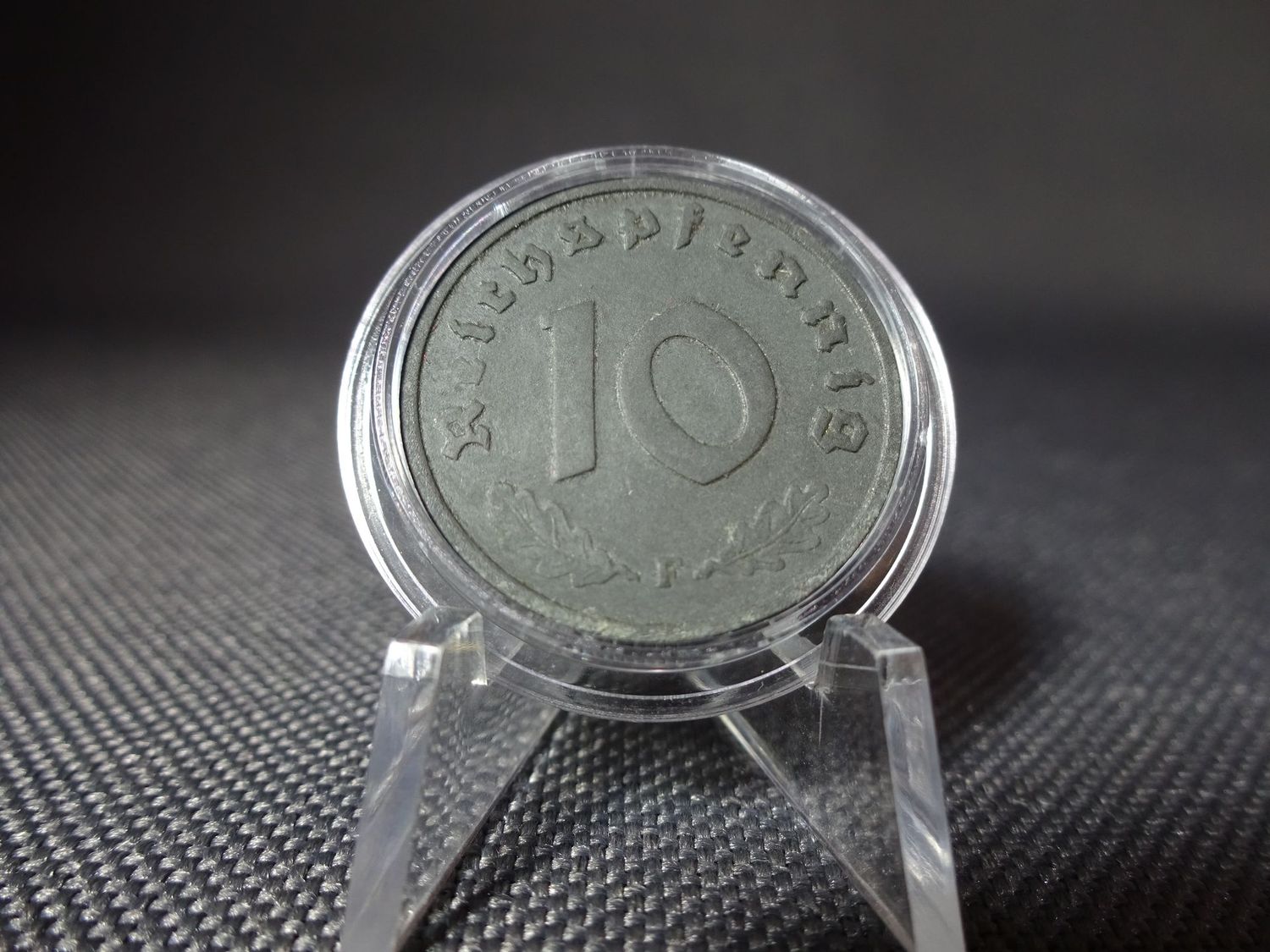 Münze Drittes Reich 1944 F 10 Reichspfennig Stuttgart Münze Drittes Reich 1944 F 10 Reichspfennig Stuttgart