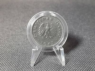 Münze Drittes Reich 1947 F 10 Reichspfennig Alliierte Besatzung Besetzung Erhaltung! (2.) Münze Drittes Reich 1947 F 10 Reichspfennig Alliierte Besatzung Besetzung Erhaltung! (2.)