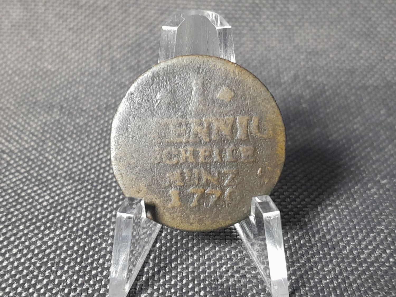 Münze Altdeutschland 1770 1 Pfennig Kurfürstentum Mainz Emmerich Joseph von Breidbach Bürresheim