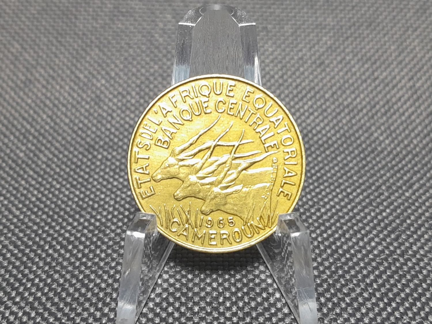 Münze Kamerun 1965 5 Francs Cameroun Äquatorialafrikanische Staaten Erhaltung