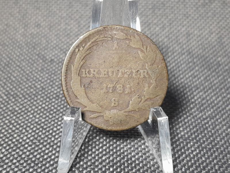 Münze Österreich 1781 S 1/2 Kreuzer Joseph II. Haus Habsburg