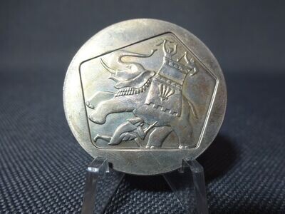 Münze Israel 1961 1 Lira Maccabäus Judas Kriegselefant