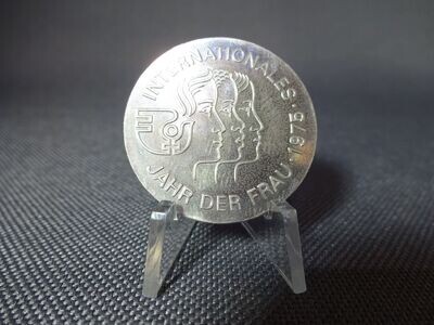 Münze DDR 1975 5 Mark Internationales Jahr der Frau