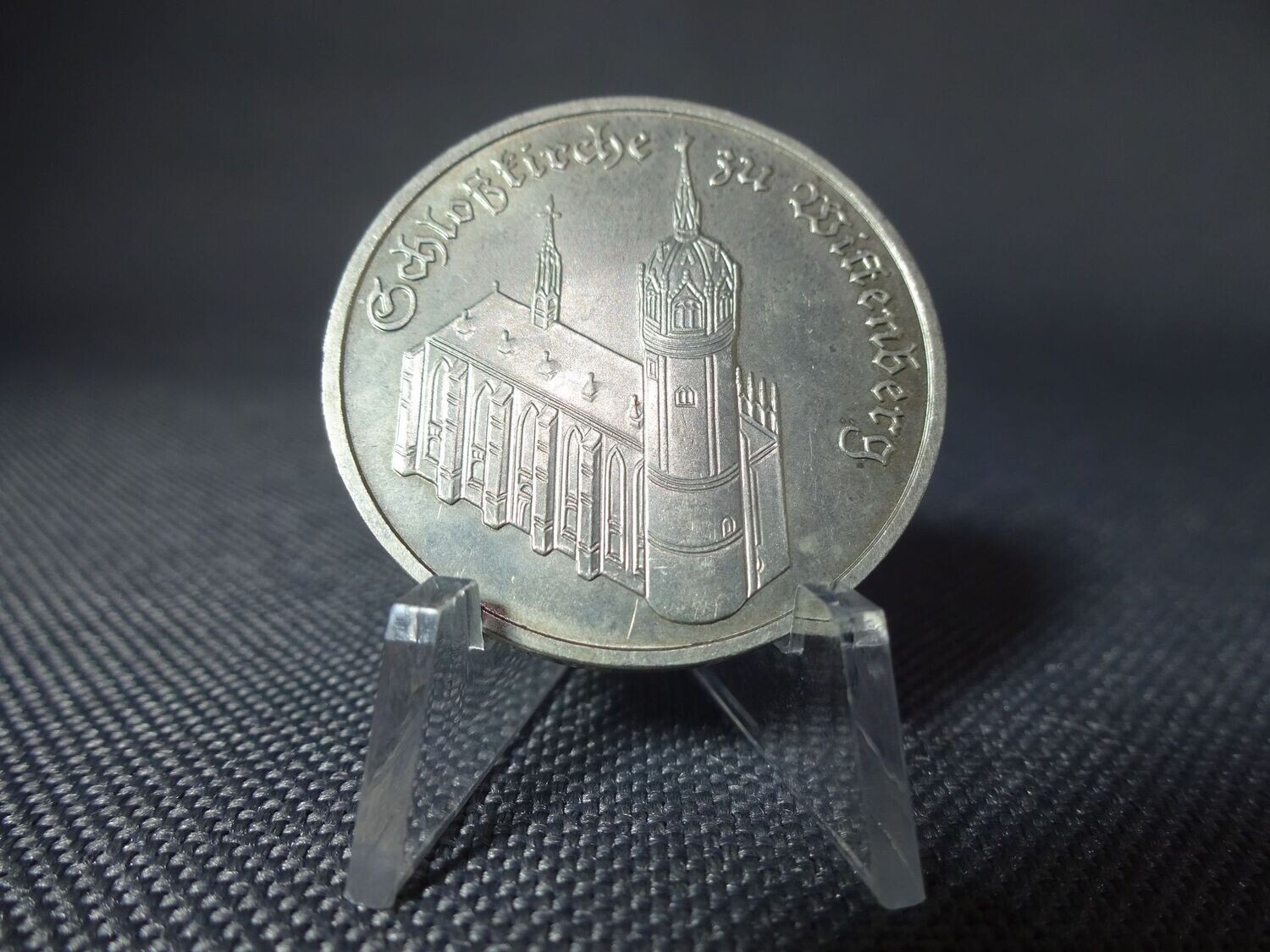 Münze DDR 1983 5 Mark Schloßkirche zu Wittenberg Münze DDR 1983 5 Mark Schloßkirche zu Wittenberg