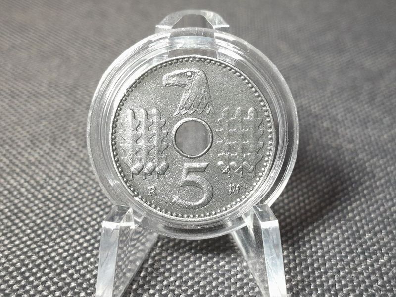 Münze Nebengebiete Drittes Reich 1940 A Reichskreditkasse 5 Reichspfennig Erhaltung Münze Nebengebiete Drittes Reich 1940 A Reichskreditkasse 5 Reichspfennig Erhaltung