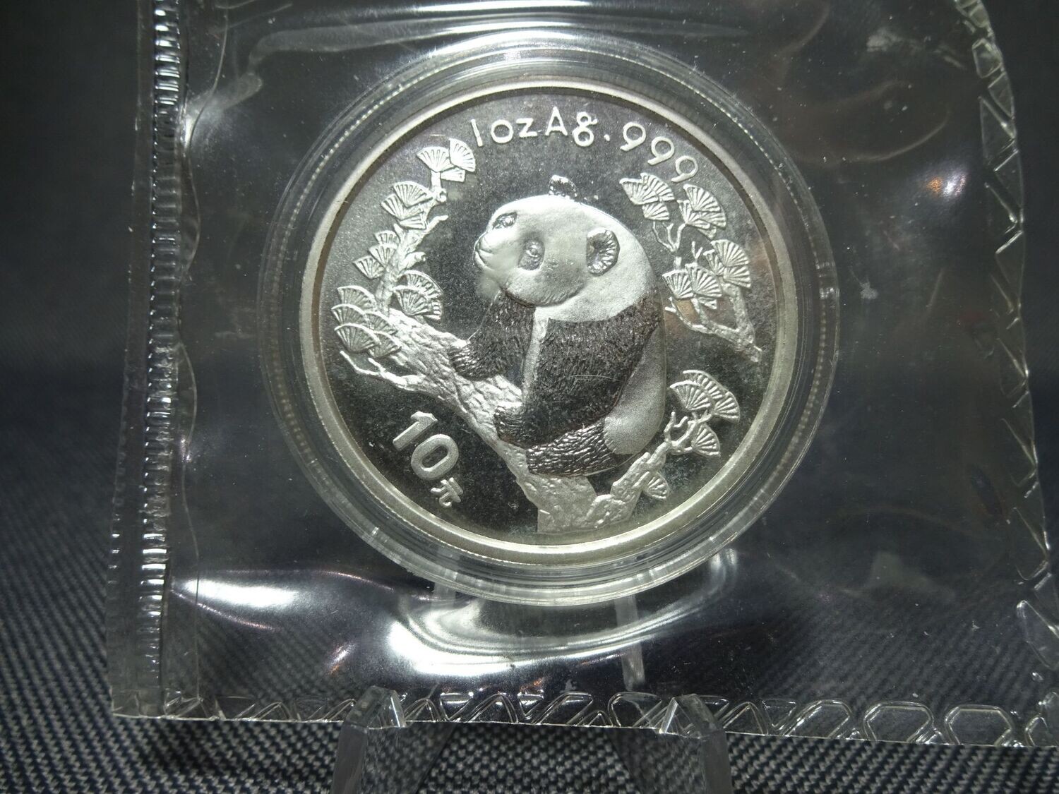 Silbermünze China Panda 1997 10 Yuan 1 Oz Unze Silbermünze China Panda 1997 10 Yuan 1 Oz Unze