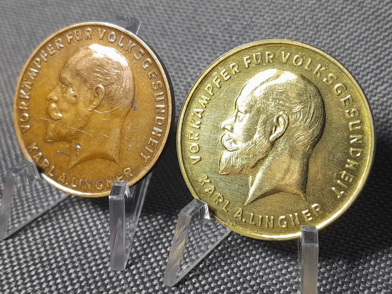 Wertmarken Set 1932 Weimarer Republik 10 15 Warenpunkte Lingner Werke Token Jeton