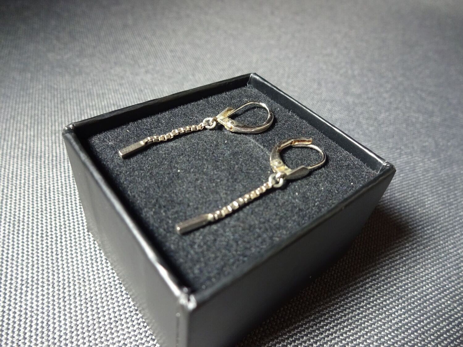 Ohrringe Set Anhänger Venezianerkette 835 Silber