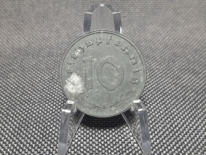 Münzen Drittes Reich 1947 10 Reichspfennig Alliierte Besatzung Besetzung Fehlprägung Münzen Drittes Reich 1947 10 Reichspfennig Alliierte Besatzung Besetzung Fehlprägung