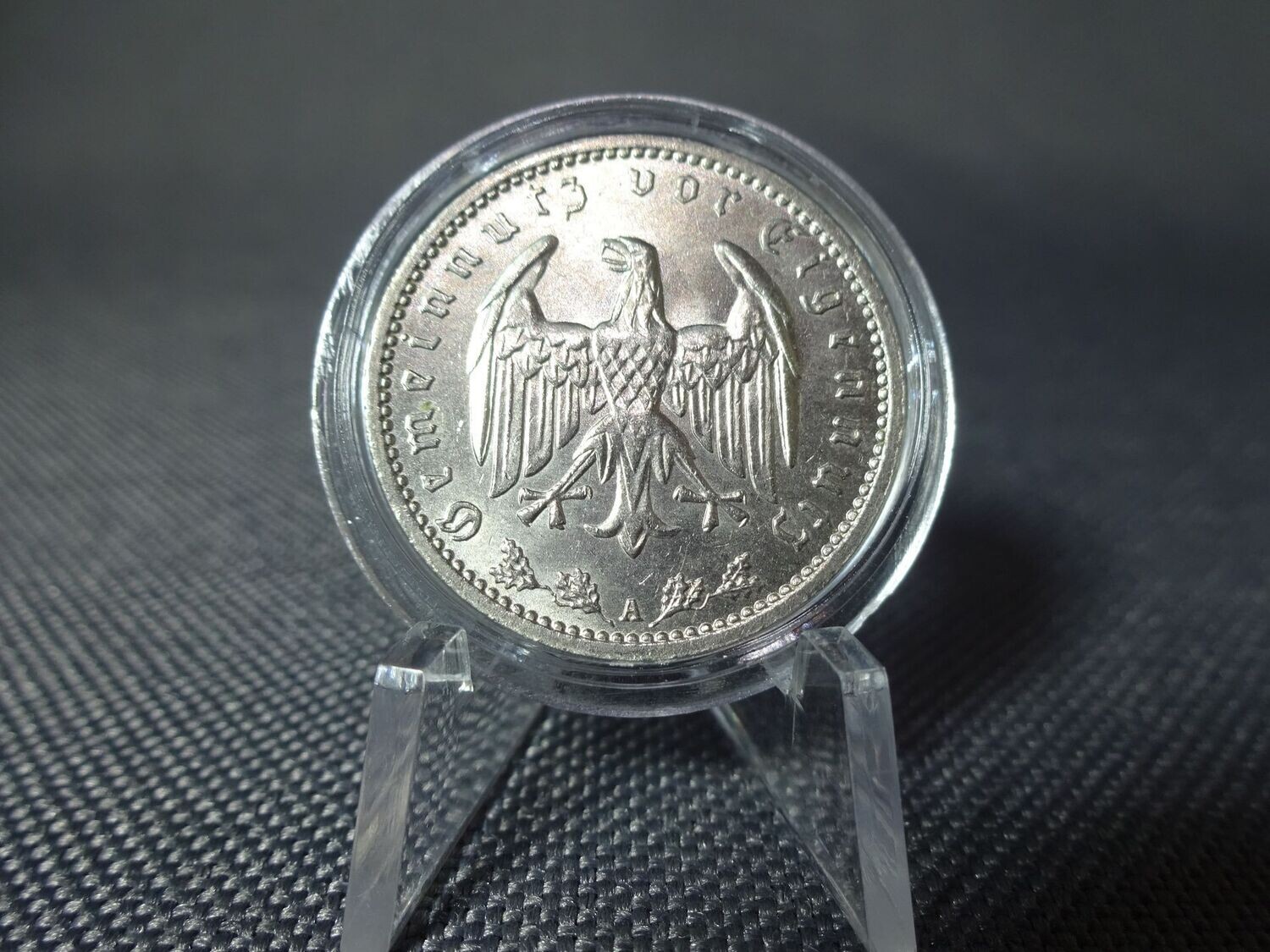 Münze Drittes Reich 1938 A 1 Reichsmark Berlin Münze Drittes Reich 1938 A 1 Reichsmark Berlin