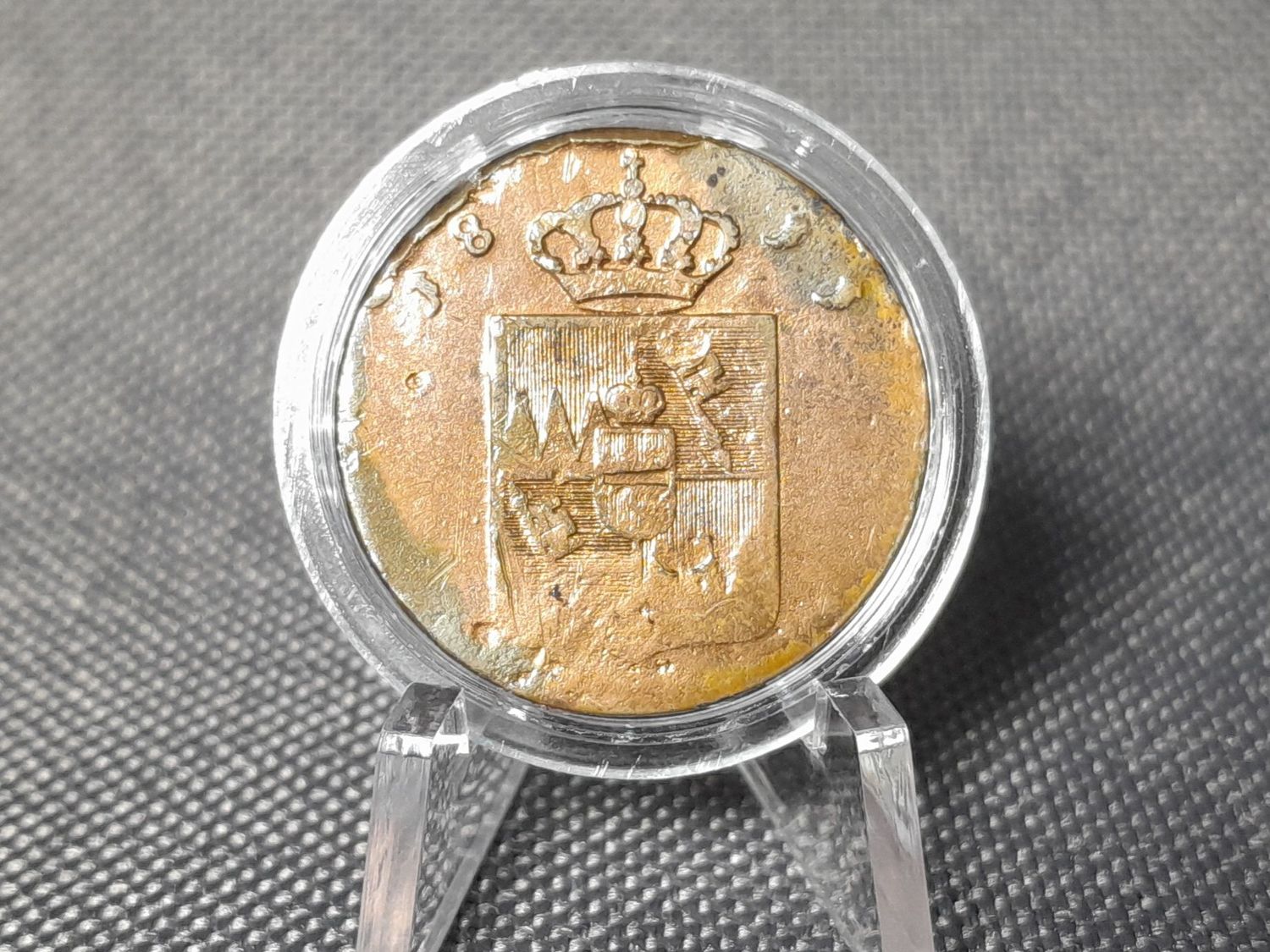 Münze Altdeutschland 1811 1/2 Kreuzer Großherzogtum Würzburg Ferdinand III.