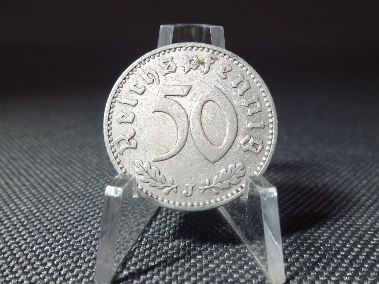 Münze Drittes Reich 1940 J 50 Reichspfennig Hamburg