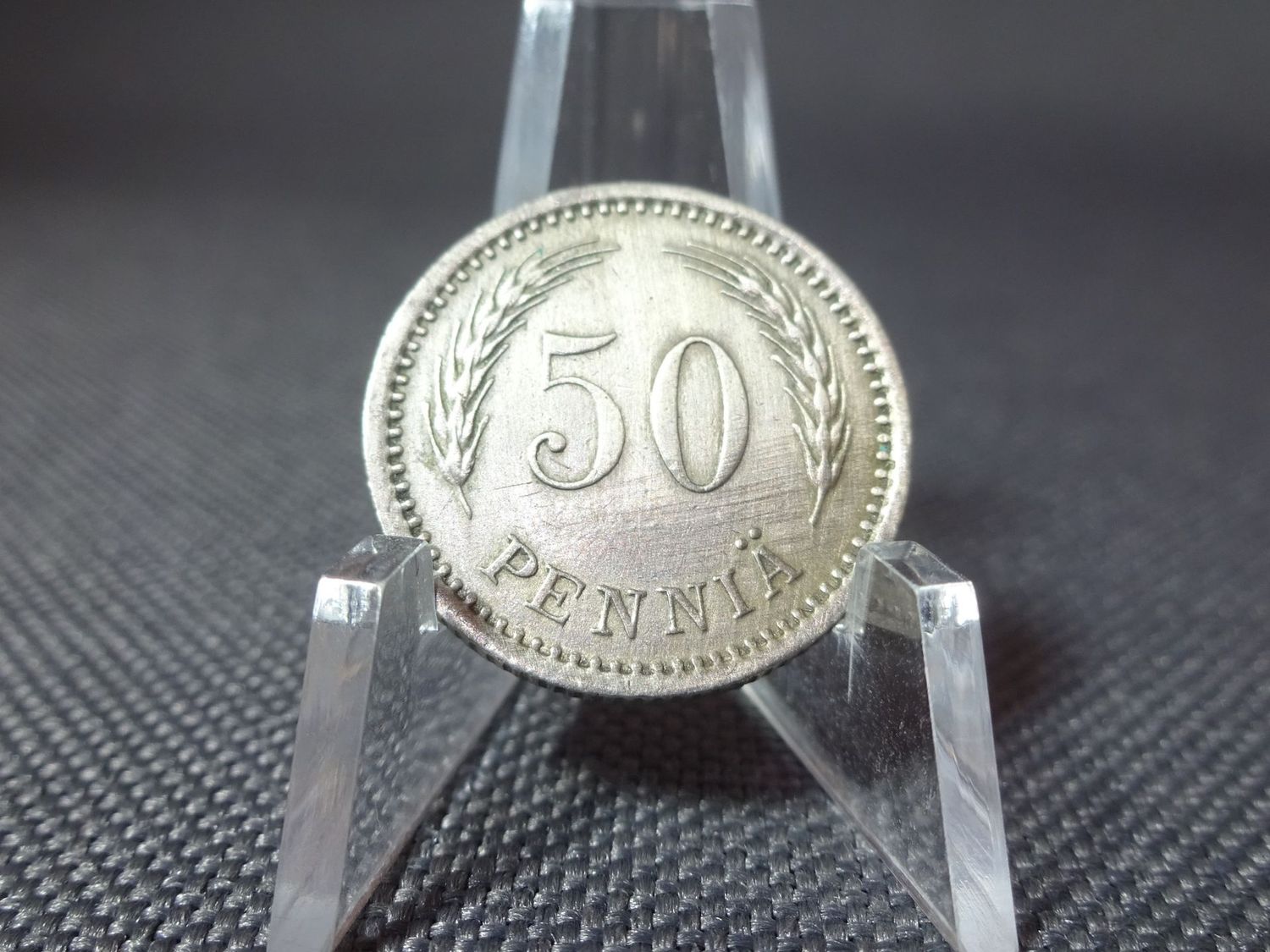 Münze Finnland 1921 50 Penniä Löwe Münze Finnland 1921 50 Penniä Löwe