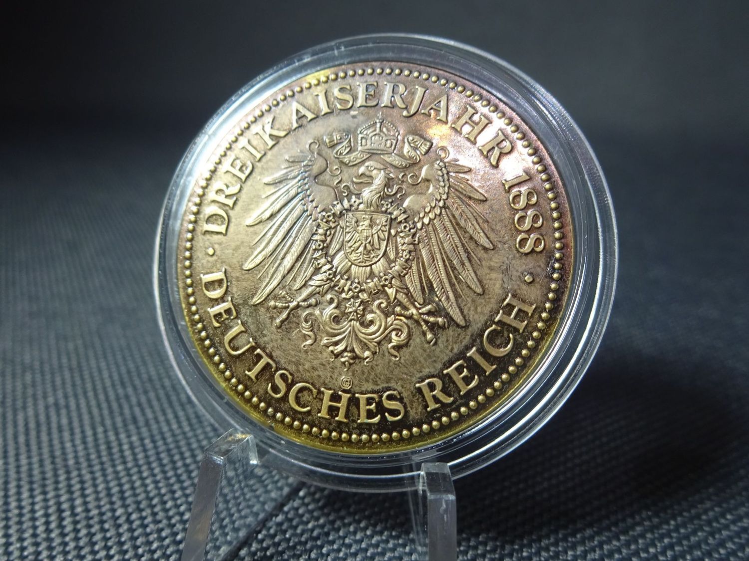 Medaille König Wilhelm I. Deutsches Kaiserreich 1888 Dreikaiserjahr Sammleranfertigung Medaille König Wilhelm I. Deutsches Kaiserreich 1888 Dreikaiserjahr Sammleranfertigung