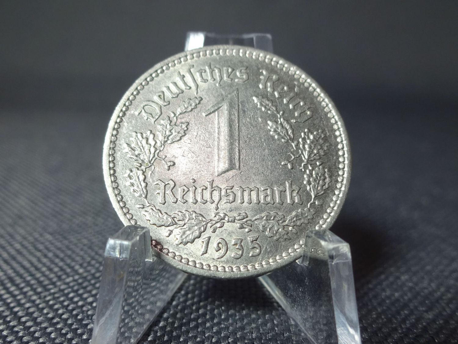 Münze Drittes Reich 1935 A 1 Reichsmark Berlin Münze Drittes Reich 1935 A 1 Reichsmark Berlin