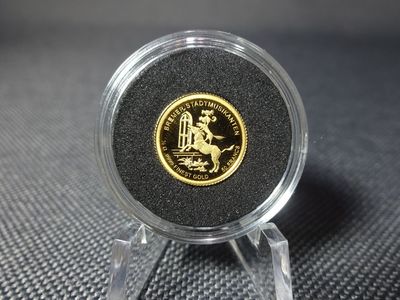 Goldmünze Burundi 2019 50 Francs Märchen Bremer Stadtmusikanten Proof 0,5 g
