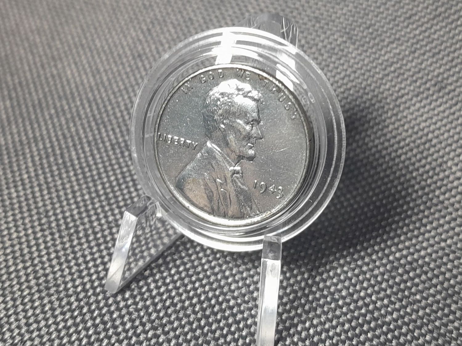 Münze USA 1943 1 Cent Lincoln Wheat Penny Erhaltung!