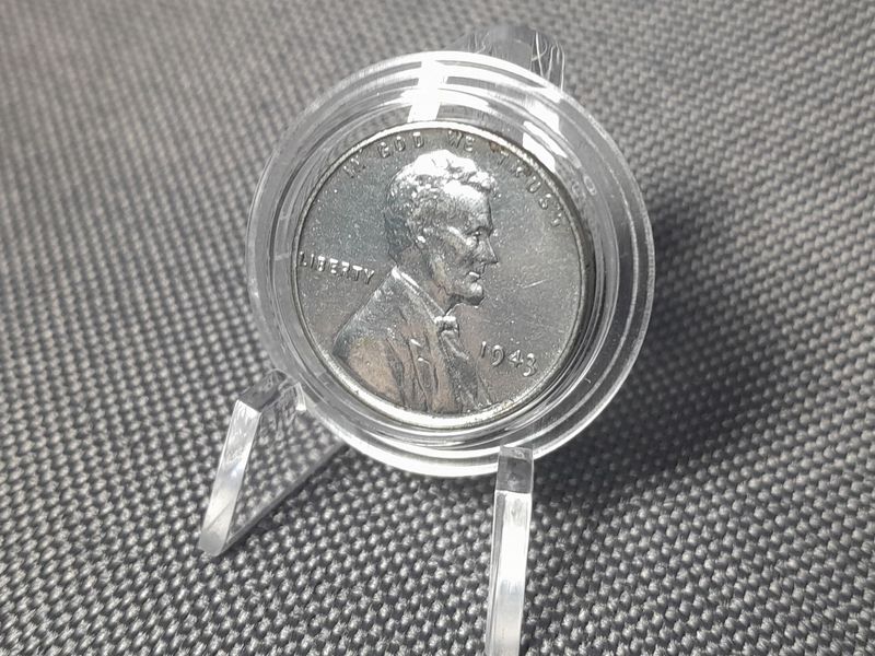 Münze USA 1943 1 Cent Lincoln Wheat Penny Erhaltung!