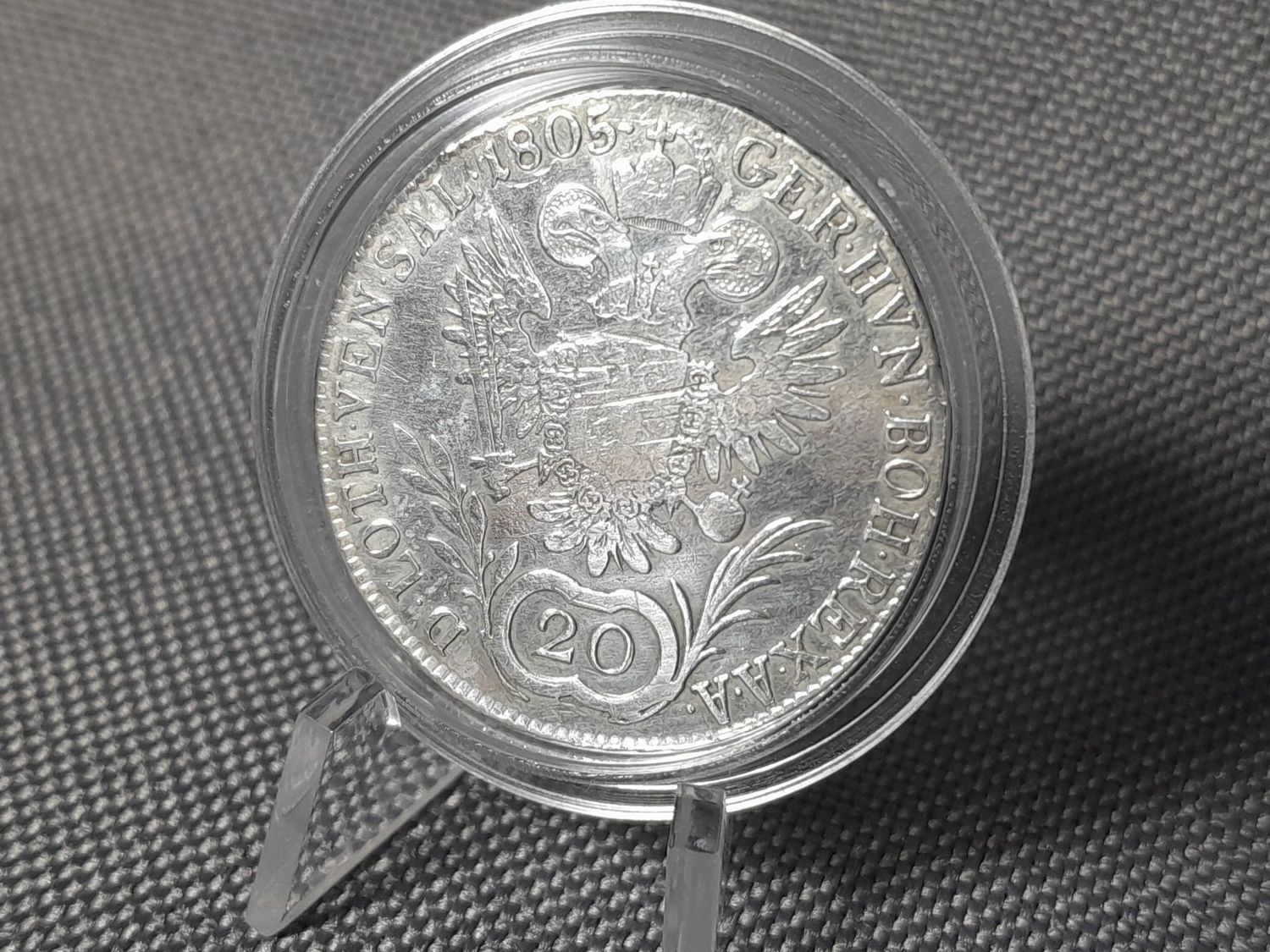 Silbermünze Österreich 1805 A 20 Kreuzer Kaiser Franz II.