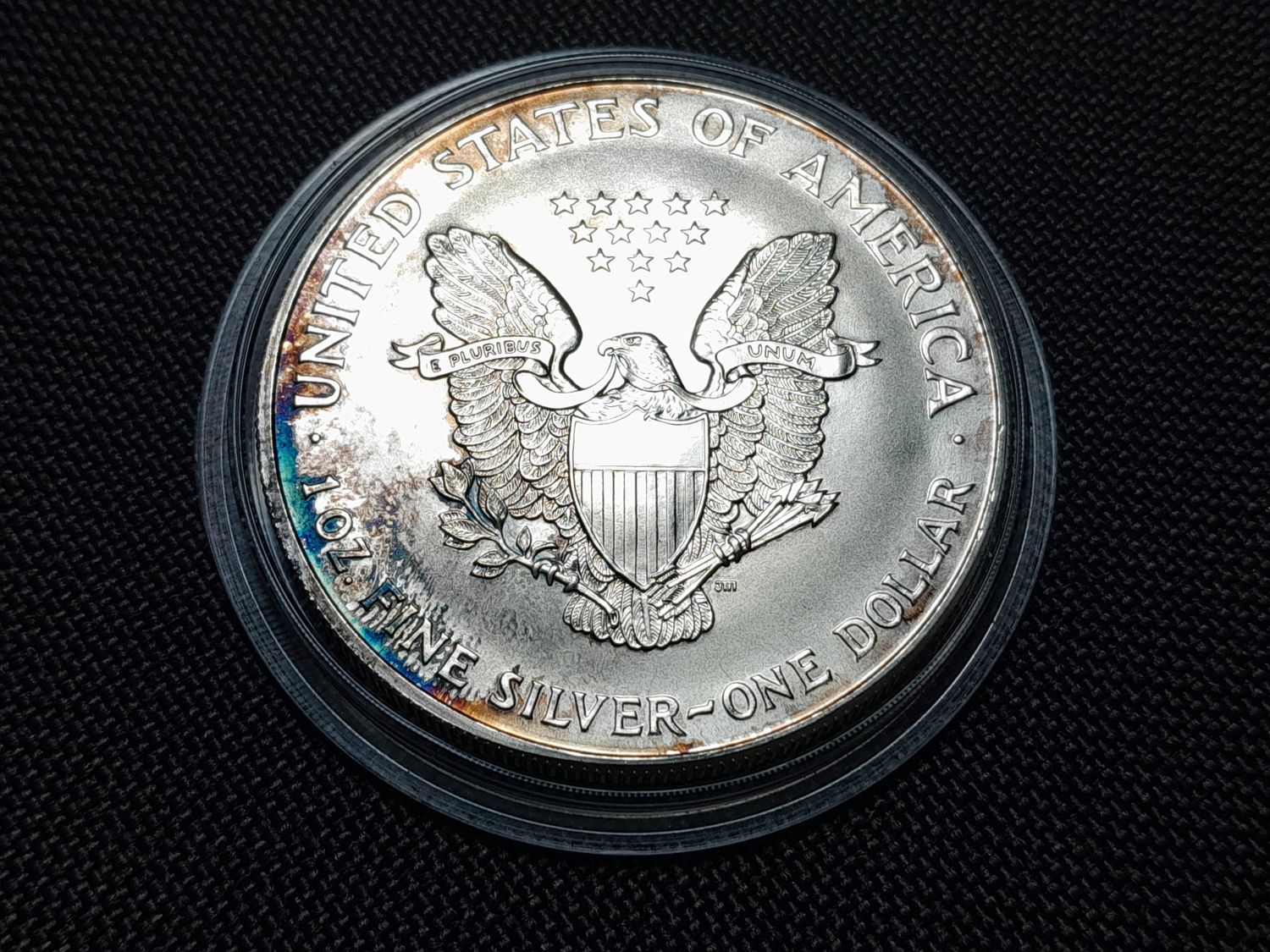 Silbermünze USA 1994 1 Dollar American Silver Eagle Walking Liberty Patina Erhaltung!