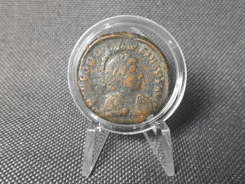Münze Antike Römische Kaiserzeit Theodosius I. 379-395 Kyzikus Bronze