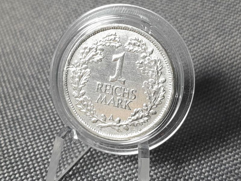 Silbermünze Weimarer Republik 1926 A Berlin 1 Reichsmark Erhaltung!