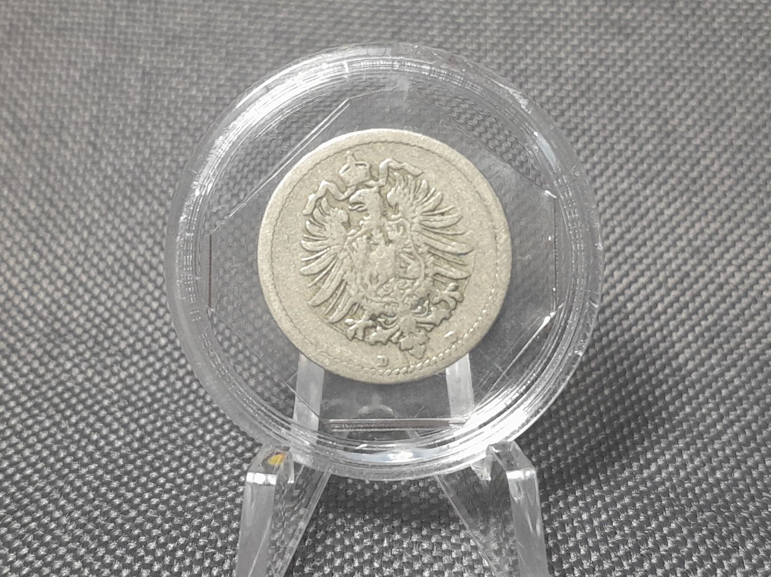 Münze Deutsches Kaiserreich 1889 D 5 Pfennig Fehlprägung Münze Deutsches Kaiserreich 1889 D 5 Pfennig Fehlprägung