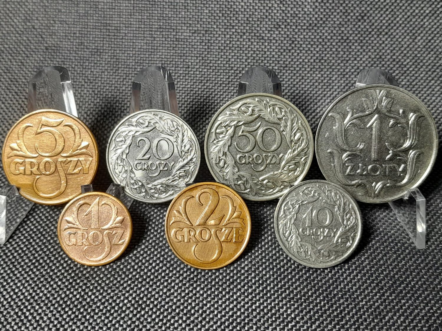 Münzen Set Polen 1923 1925 1929 1939 1 2 5 10 20 50 Grosze Groszy Zloty Erhaltung! Münzen Set Polen 1923 1925 1929 1939 1 2 5 10 20 50 Grosze Groszy Zloty Erhaltung!