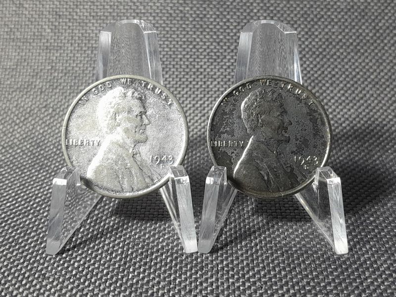 Münzen Set USA 1943 1 Cent Lincoln Wheat Penny Münzen Set USA 1943 1 Cent Lincoln Wheat Penny