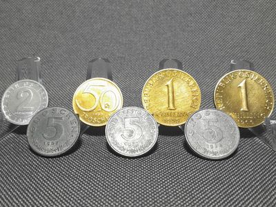 Münzen Set Österreich 1957 1959 1960 1961 1965 1968 1 2 5 50 Groschen Schilling Erhaltung! Münzen Set Österreich 1957 1959 1960 1961 1965 1968 1 2 5 50 Groschen Schilling Erhaltung!