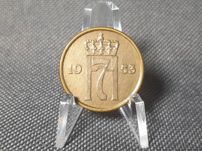 Münze Norwegen 1953 2 Öre König Haakon VII. Norge Erhaltung! Münze Norwegen 1953 2 Öre König Haakon VII. Norge Erhaltung!