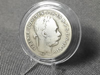 Silbermünze Ungarn 1890 1 Forint Kaiser Ferencz Franz Joseph I. KuK Budapest Silbermünze Ungarn 1890 1 Forint Kaiser Ferencz Franz Joseph I. KuK Budapest