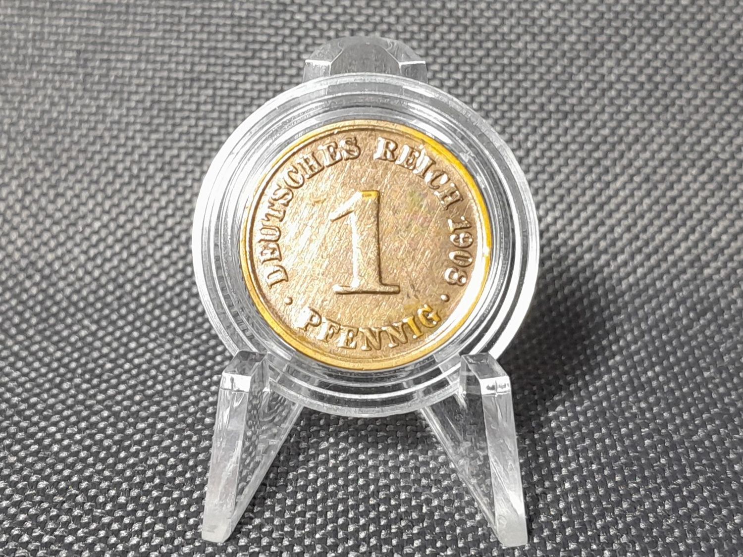 Münze Deutsches Kaiserreich 1908 A 1 Pfennig Berlin Erhaltung!!! Münze Deutsches Kaiserreich 1908 A 1 Pfennig Berlin Erhaltung!!!