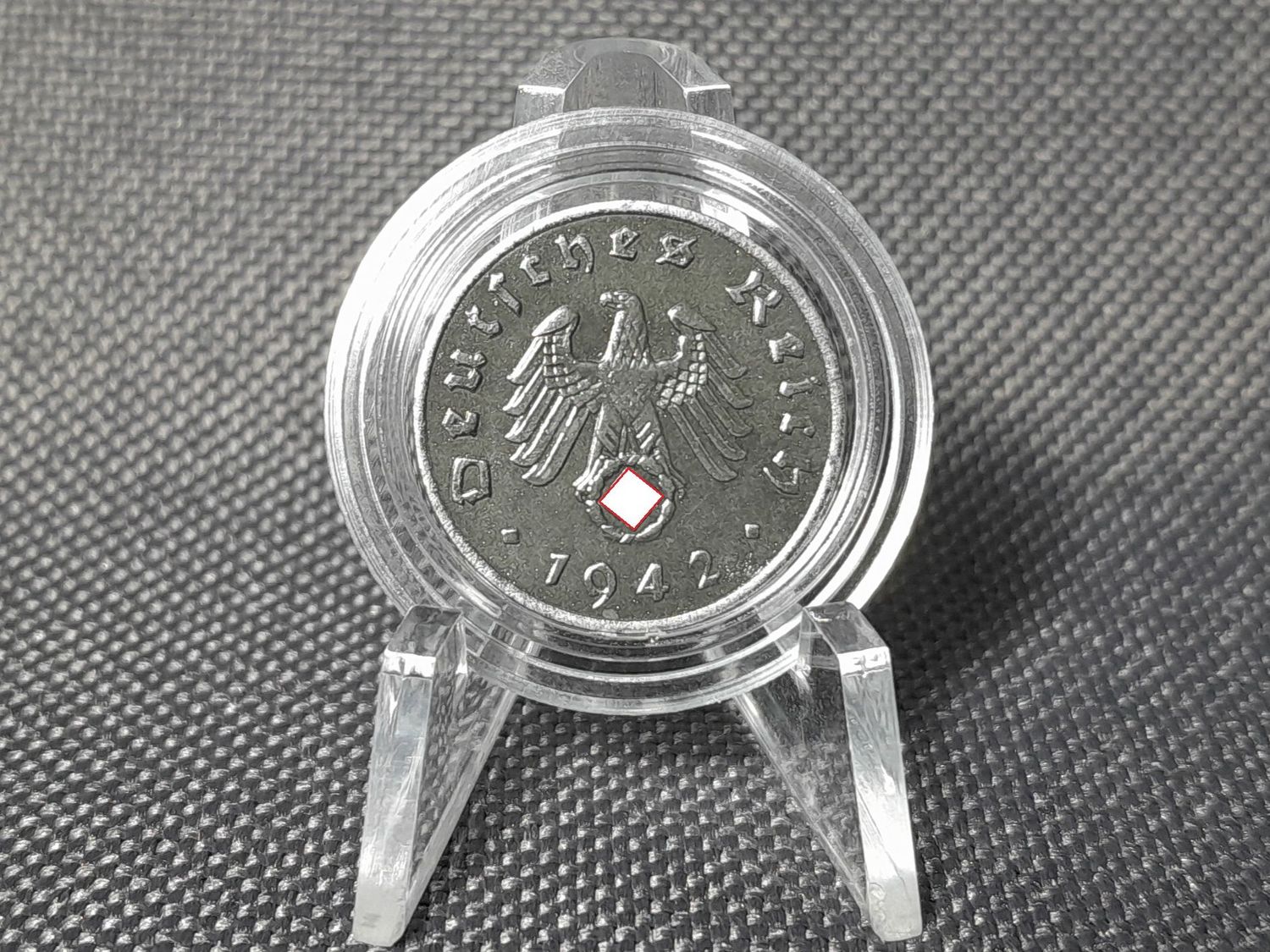Münze Drittes Reich 1942 F 1 Reichspfennig Stuttgart Erhaltung!!! Münze Drittes Reich 1942 F 1 Reichspfennig Stuttgart Erhaltung!!!