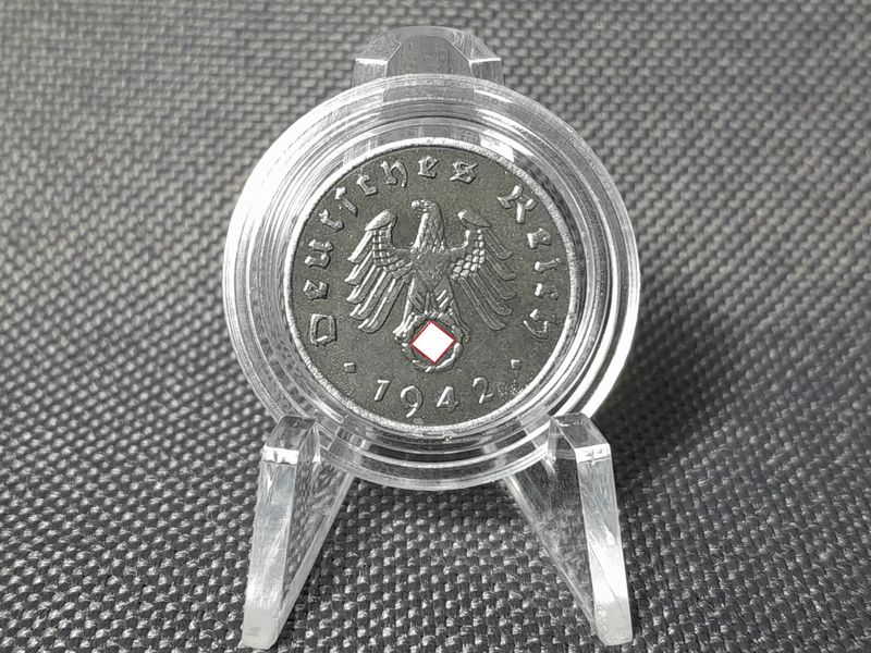 Münze Drittes Reich 1942 F 1 Reichspfennig Stuttgart Erhaltung!!! Münze Drittes Reich 1942 F 1 Reichspfennig Stuttgart Erhaltung!!!