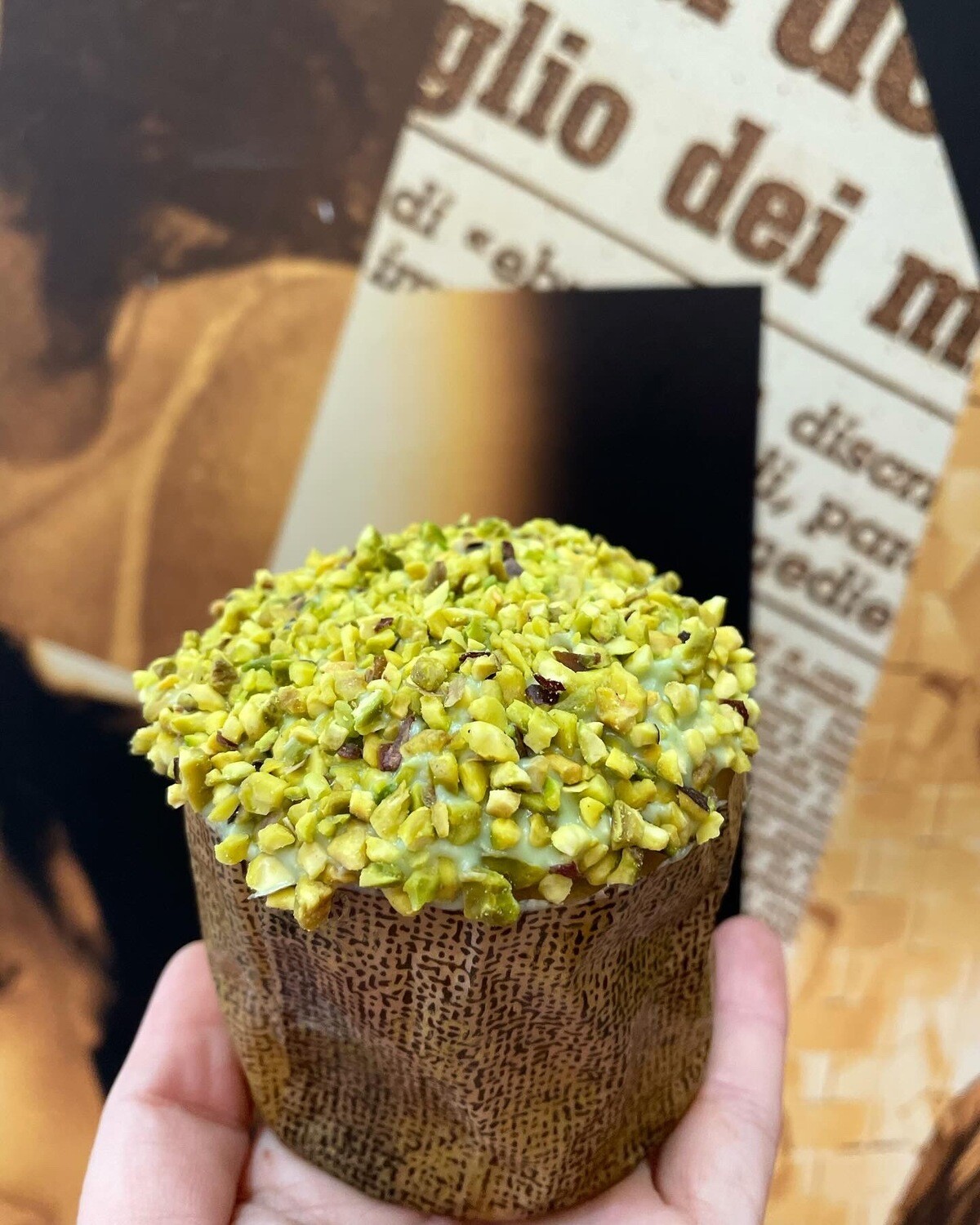 Tris mini panettoni