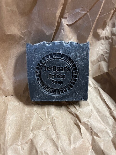 JERBEARS CHARCOAL LEMONGRASS SOAP