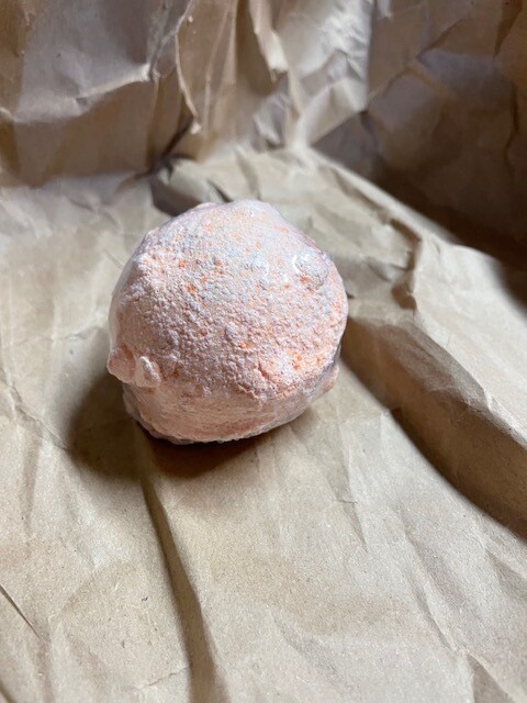 JERBEAR&#39;S&#39; Frankincense Wild Orange BATH/SHOWER BOMB